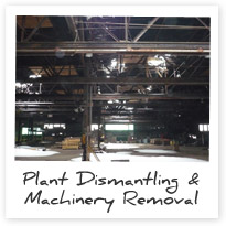 Industrial Machinery Recycling | Plant Dismantling